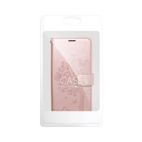 Samsung Galaxy A34 5G Forcell MEZZO fa mintás fliptok rózsa arany-5903396197505 1 kép