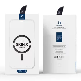 iPhone 15 Pro Max Dux Ducis Skin X Pro Magsafe mágneses fliptok feket-6934913025260 1 kép