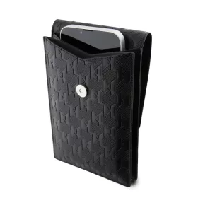 Karl Lagerfeld Saffiano Monogram Choupette NFT telefontáska, fekete-3666339170622 2 kép