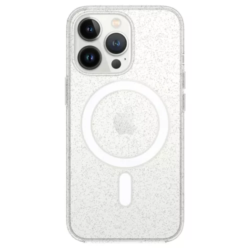 iPhone 12 Pro TEL PROTECT MagSilicone tok átlátszó csillogós-5900217981381 5 kép