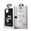 iPhone 13 Karl Lagerfeld KLHCP13M3DRKCNK 3D Rubber Karl and Choupette -3666339190613 2 kép