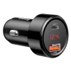 Baseus Magic szivargyújtós autós töltő QC3.0/ Type-C PD QC4+45W 6-6953156293182 4 kép