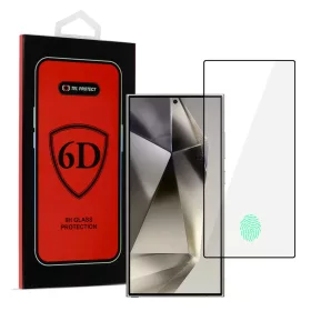 Samsung Galaxy S24 Ultra 6D Kijelzővédő 9H Üvegfólia fekete (ujjl-5900217161981 1 kép