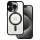 Metallic Magsafe tok iPhone 15 Pro Max Fekete