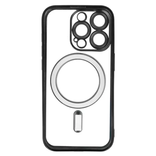 Metallic Magsafe tok iPhone 15 Pro Max Fekete-5900217349952 5 kép
