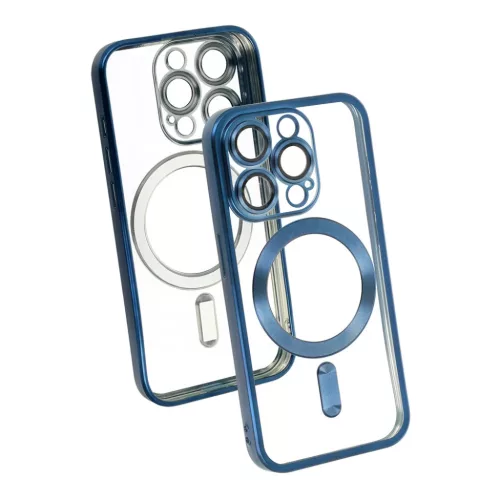 Metallic Magsafe tok iPhone 15 Pro kék-5900217346470 6 kép