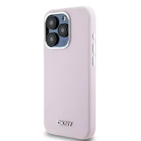 Eredeti DKNY tok kemény tok Liquid Silicone Small Metal Logo MagSafe -3666339265830 2 kép