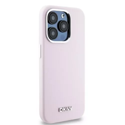 Eredeti DKNY tok kemény tok Liquid Silicone Small Metal Logo MagSafe -3666339265830 4 kép