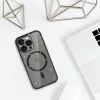 Glitter Magsafe tok iPhone 12 Pro fekete átlátszó-5900217122630 5 kép