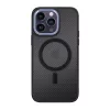 Tel Protect Mágneses Karbon Tok iPhone 13 Pro Black-purple tok-5900217981121 2 kép
