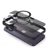 Tel Protect Mágneses Karbon Tok iPhone 13 Pro Black-purple tok-5900217981121 6 kép