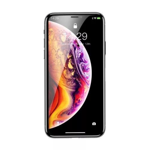 iPhone XI 6.5/ XS MAX Baseus Rigid-edge 3D kijelzővédő üvegfólia -6953156279346 2 kép