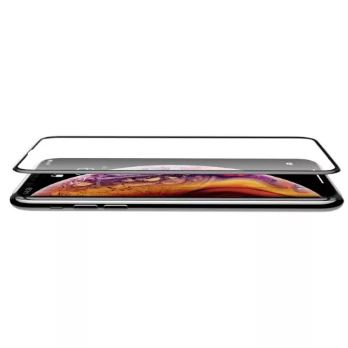 iPhone XI 6.5/ XS MAX Baseus Rigid-edge 3D kijelzővédő üvegfólia -6953156279346 3 kép