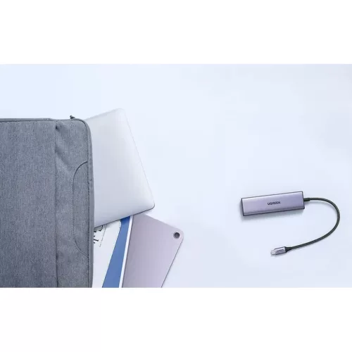 Multifunkciós HUB 5 az 1-ben USB-C - HDMI 1.4 / 3 x USB-A / USB-C PD -6941876215966 7 kép