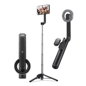 Spigen S570W selfie bot MagSafe tripod Bluetooth-szal - fekete-8809896747110 1 kép