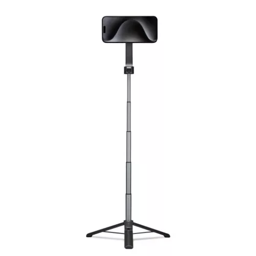Spigen S570W selfie bot MagSafe tripod Bluetooth-szal - fekete-8809896747110 10 kép
