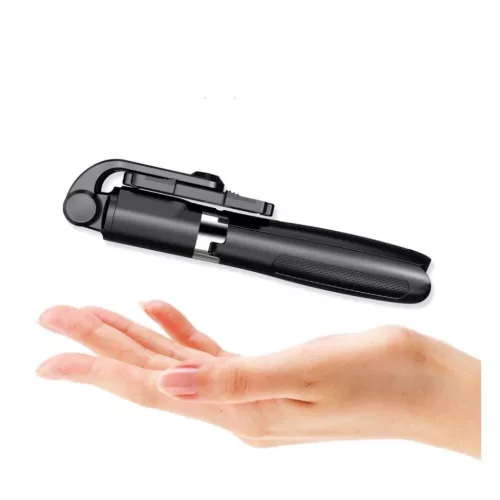 Tech-Protect L01S Bluetooth szelfibot állvánnyal 70cm - fekete-0795787711484 1 kép