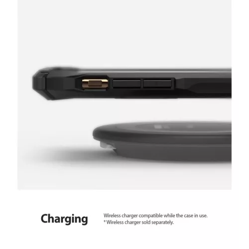 Ringke Fusion X iPhone 11 Pro Max Camo Black tok-8809688891984 8 kép
