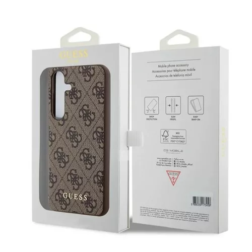 Original Case GUESS - hardcase 4G Metal Gold Logo GUOHCSA35G4GFBR for -3666339259709 8 kép