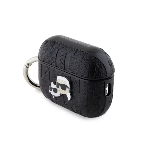 Karl Lagerfeld PU Dombornyomott Karl és Choupette Fejes Tok az AirPod-3666339283582 2 kép