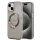 Guess PC/TPU Flowers Ring Glossy Logo MagSafe tok iPhone 15 fekete-3666339221287 1 kép
