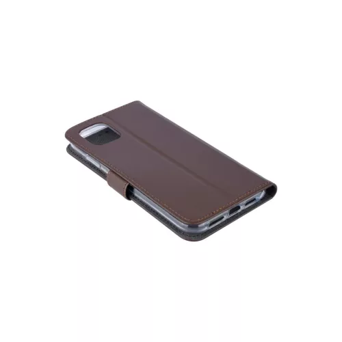 Fliptok kártyatartóval iPhone 11 Pro Max barna-8719273297377 2 kép