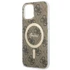Guess GUBPP12MH4EACSW tok+ töltő iPhone 12/12 Pro barna/barna kemén-3666339102852 6 kép
