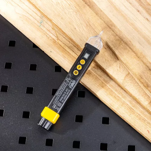 Deli Tools EDL8011 feszültségmérő 12 / 48-1000V AC (fekete)-6974173011207 3 kép