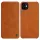 Nillkin Qin bőr fliptok iPhone 11 Pro MAX barna-6902048184480 1 kép
