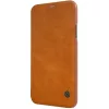 Nillkin Qin bőr fliptok iPhone 11 Pro MAX barna-6902048184480 2 kép