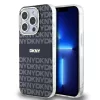 DKNY PC/TPU Repeat Pattern Tonal Stripe Magsafe tok iPhone 13 Pro Blac-3666339268039 1 kép