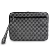  13/14" Fekete DKNY PU Bőr Kockás Mintás és Csíkos Laptop Táska-3666339271237 3 kép