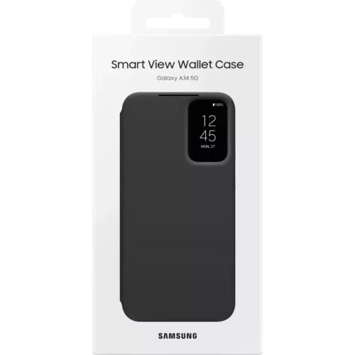 EF-ZA346CBE Samsung Smart View Fliptok Galaxy A34 5G Fekete-8806094919356 6 kép