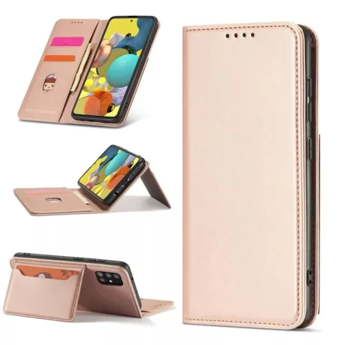 Mágnes Kártyatartó Tok Samsung Galaxy A12 5G Pénztárca Kártyatar-9145576251041 3 kép