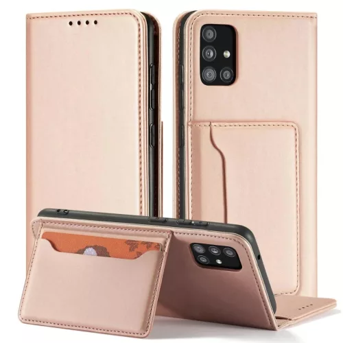 Mágnes Kártyatartó Tok Samsung Galaxy A12 5G Pénztárca Kártyatar-9145576251041 4 kép