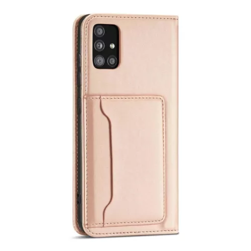 Mágnes Kártyatartó Tok Samsung Galaxy A12 5G Pénztárca Kártyatar-9145576251041 7 kép