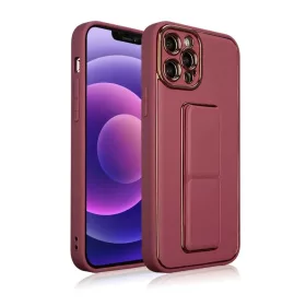 New Kickstand Case tok Samsung Galaxy A12 5G-hez állvánnyal, piros-9145576259719 2 kép