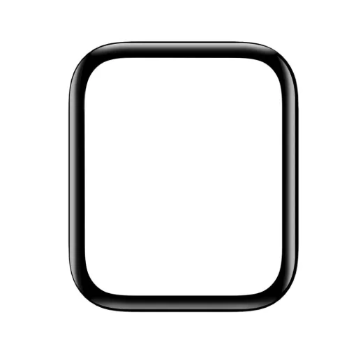 Baseus 0.2 mm ívelt kijelzővédő fólia Apple Watch 4 44 mm (SGAPWA-6953156297678 6 kép