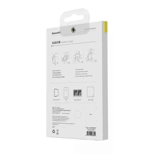 Baseus 0.2 mm ívelt kijelzővédő fólia Apple Watch 4 44 mm (SGAPWA-6953156297678 8 kép