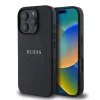  iPhone 16 Pro Fekete Guess PU Grained Classic Logo MagSafe tok-3666339303525 1 kép
