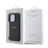  iPhone 16 Pro Fekete Guess PU Grained Classic Logo MagSafe tok-3666339303525 6 kép