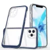 Clear 3 az 1-ben tok iPhone 11 Pro Max kék keret zselés tok-9145576242315 1 kép