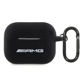 Original AMG szilikon tok fehér logóval AMAP2RBK AirPods Pro 2-höz -3666339146054 1 kép