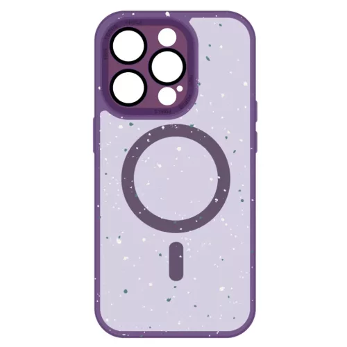 Tel Protect Mágneses Pöttyözött Matt Tok iPhone 11 Pro Lila-5900217988267 4 kép