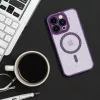 Tel Protect Mágneses Pöttyözött Matt Tok iPhone 11 Pro Lila-5900217988267 5 kép