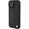  iPhone 15 Fekete Original Case BMW Leather Hot Stamp BMHCP15SSLLBK to-3666339170813 2 kép