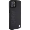  iPhone 15 Fekete Original Case BMW Leather Hot Stamp BMHCP15SSLLBK to-3666339170813 4 kép
