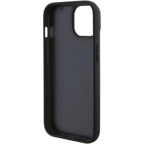  iPhone 15 Fekete Original Case BMW Leather Hot Stamp BMHCP15SSLLBK to-3666339170813 7 kép