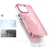 Glitter tok MagSafe iPhone 16 Pro Max-hoz - pink csillámporos-5907769363962 4 kép