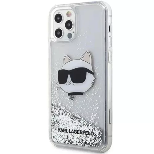 Karl Lagerfeld KLHCP12MLNHCCS iPhone 12/ 12 Pro 6.1" silver/silve-3666339119058 2 kép